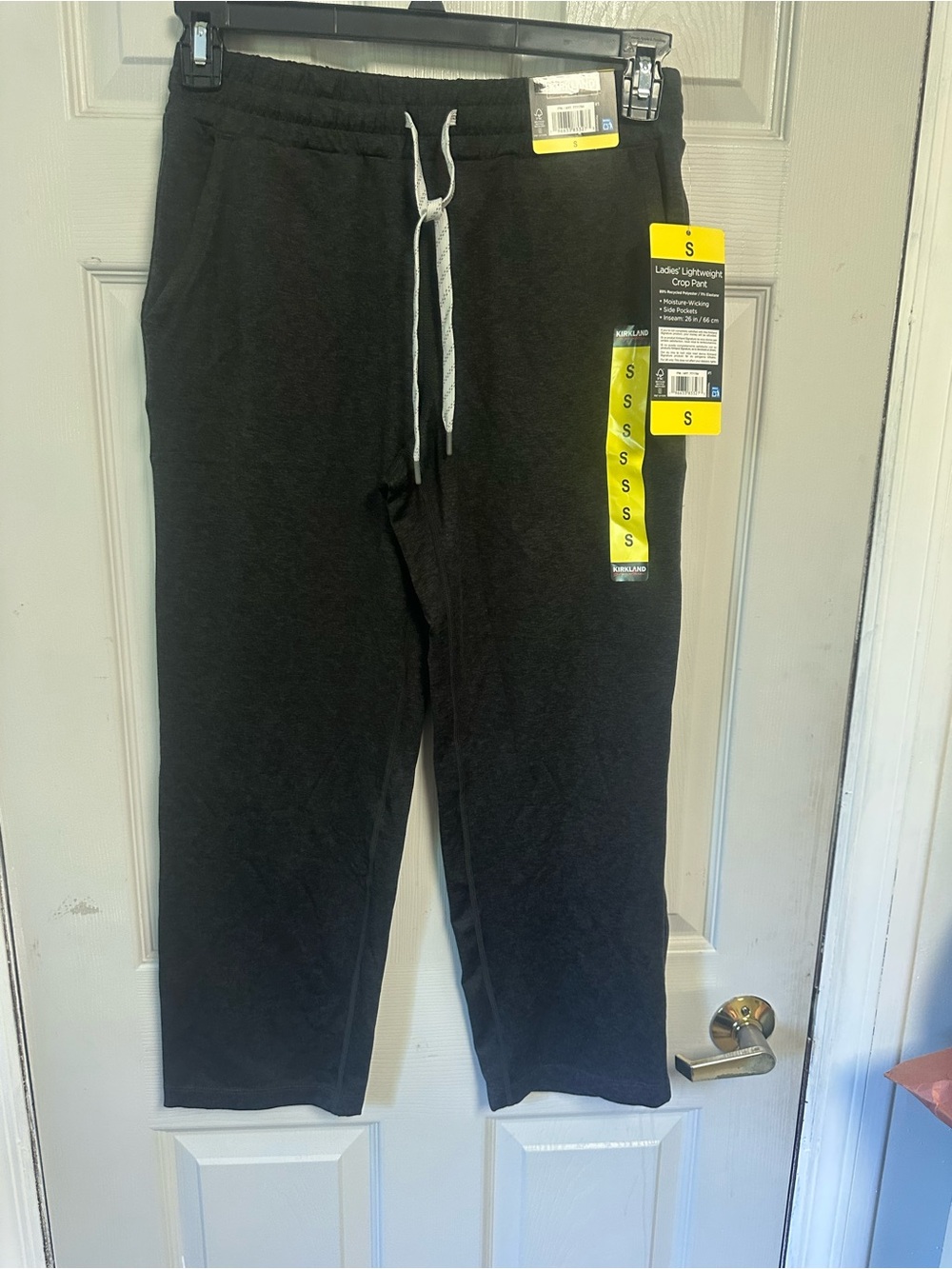 Kirkland Signature Black women’s Drawstring Sweatpants